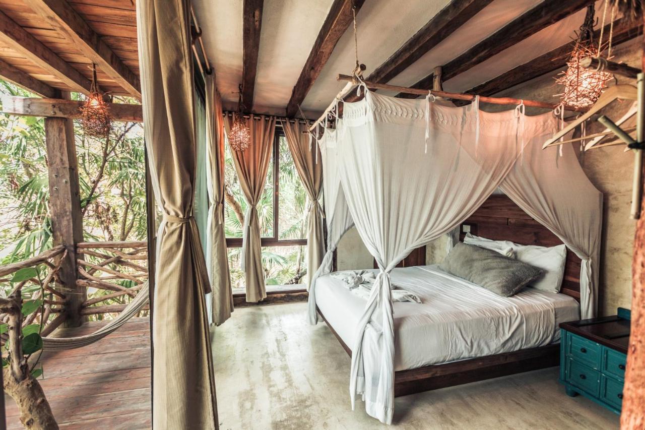 Hidden Treehouse Tulum Eco-Hotel Екстер'єр фото